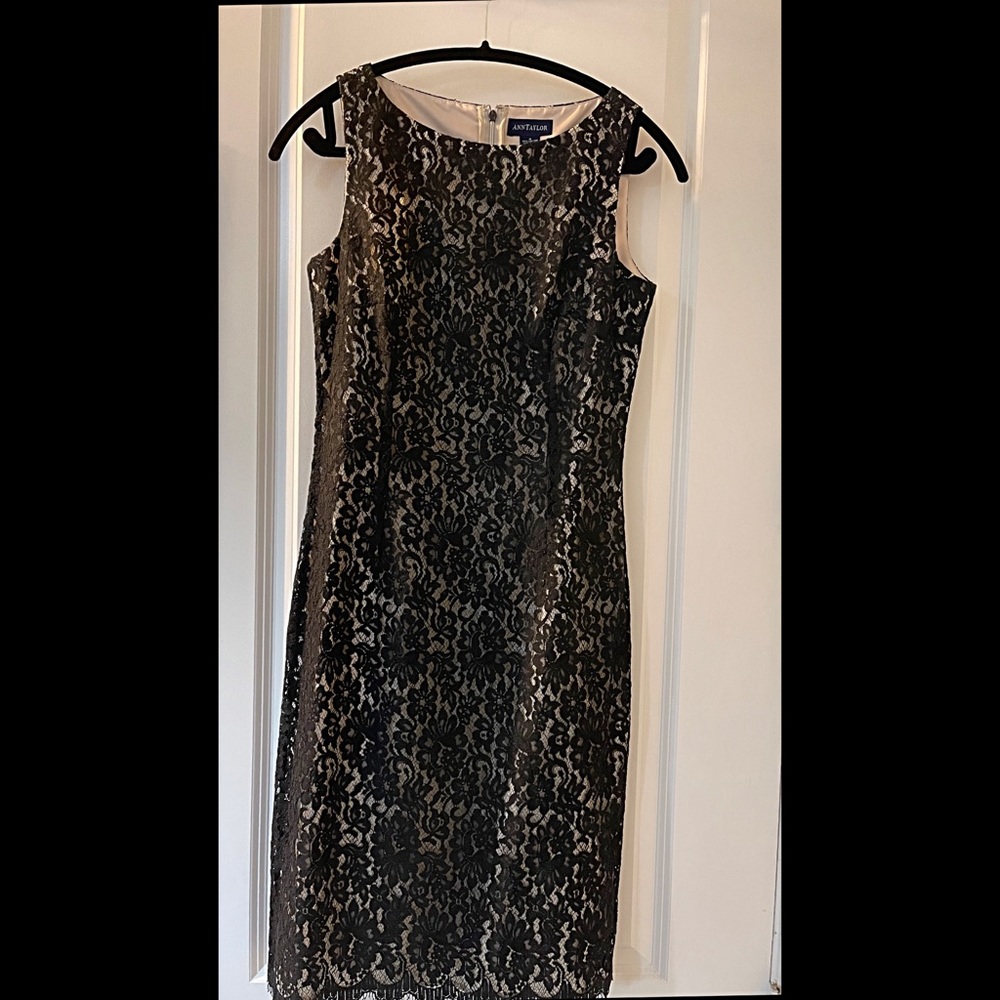 Ann Taylor lace party dress